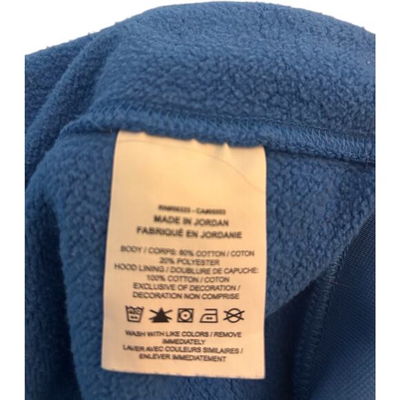 Nike Sportswear Club Fleece Pullover Hoodie, Blue, Men's Size Small - Picture 5 of 5